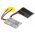 Helyettes�t� kamera akku EV0200 / HPP452030 440mAh/1.63Wh