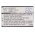 Helyettes�t� akku Panasonic KX-PRX110 KX-PRA10 1500mAh 5.55Wh