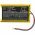 Helyettes�t� b�bi�r akku Sanitas SBY 98 1ICP6/30/48 900mAh 3.33Wh 3.7V