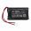 Helyettes�t� kutyanyak�rv akku Dogtra Transmitter 280C AE562438P6H 450mAh 1.67Wh 3.7V
