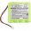 Helyettes�t� riaszt�rendszer akku Visonic 0-100459 / 0-9912-L 2000mAh 19.2Wh