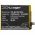 Helyettes�t� telefon akku Vivo X50 Pro B-N3 4200mAh 16.25Wh