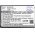 Helyettes�t� telefon akku BLU Dash JR K C654405140T 1000mAh 3.7Wh