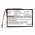 Helyettes�t� gps akku Jucon -3741 1400mAh/5.18Wh