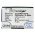 Helyettes�t� telefon akku BlackBerry Pearl 9100 F-M1 2400mAh 8.88Wh