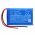 Helyettes�t� m�r�m�szer akku Biosystems MultiPro Multigas Monitor 54-49-107 1800mAh 6.66Wh