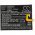 Helyettes�t� telefon akku BlackView A10 V376073P 2700mAh 10.4Wh Li-Ion