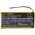Helyettes�t� m�dialej�tsz� akku XDUOO X3 YT613773 1900mAh 7.03Wh 3.7V