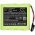 Helyettes�t� m�r�m�szer akku Fluke 2411129 U80159 4,8V 2000mAh NiMH