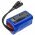 Helyettes�t� zsebl�mpa akku 18650x4 5200mAh 38.48Wh Li-ion 7.4V