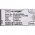 Helyettes�t� gps akku Golf Buddy PT4 LI-F03-01 2100mAh 7.77Wh Li-Ion