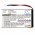 Helyettes�t� gps akku Garmin Nuvi 465 AD21AD23B0WOW 1250mAh 4.63Wh Li-Ion 3.7V