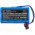 Helyettes�t� zsebl�mpa akku Koehler Lighthawk LED 9B-1962-1 5200mAh 38.48Wh