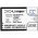 Helyettes�t� telefon akku Doro 6821 380147 1200mAh 4.44Wh