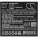 Helyettes�t� akku vezet�k n�lk�li headset HME COM 2000 BAT2000 2000mAh 9.6Wh
