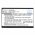 Helyettes�t� telefon akku Huawei M750 HB5A2H 1100mAh 4.07Wh