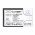 Helyettes�t� hangsz�r� akku JBL Play Up TM533855 1S1P 1350mAh 5Wh