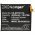 Helyettes�t� telefon akku Motorola Moto One 5G Ace MK50 4850mAh 18.67Wh