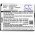 Helyettes�t� telefon akku NEC Terrain NE-201A1B 1400mAh 5.18Wh