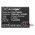 Helyettes�t� telefon akku Alcatel One Touch Pixi 4 6.0 CAC2580010C2 2500mAh 9.5Wh Li-Ion