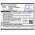 Helyettes�t� telefon akku Philips Xenium S337 AB2000JWML 1800mAh 6.66Wh