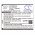 Helyettes�t� telefon akku Philips Xenium W8555 AB3300BWMC 3300mAh 12.54Wh Li-Ion