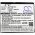 Helyettes�t� telefon akku Pantech P6070 PBR-47B 940mAh 3.48Wh