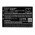 Helyettes�t� pda pocket pc akku Sharp Zaurus SL-5000 EA-BL06 900mAh 3.33Wh