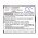 Helyettes�t� akku Sunmi P2 2ICP5/58/84 2500mAh 19Wh