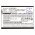 Helyettes�t� telefon akku Sonim XP3800 BAT-01500-01 1400mAh 5.18Wh