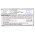 Helyettes�t� telefon akku ZTE N960 Li3712T42P3h734141 900mAh 3.33Wh Li-ion