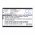 Helyettes�t� telefon akku Telstra mobiltelefon LI3719T42P3h644161 1850mAh 6.85Wh 3.7V