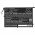 Helyettes�t� t�blag�p akku ThinkPad Tablet 2 3679 L12M2P01 6600mAh 24.75Wh Li-ion