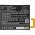 Helyettes�t� t�blag�p akku Tab 2 A8-50 L13D1P32 4200mAh 15.96Wh Li-ion