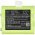 Helyettes�t� ad�vev� akku Midland T71 BATT10 1500mAh 5.4Wh 3.6V