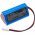 Helyettes�t� zsebl�mpa akku Pocket LED Stroboscope 6280-074 2400mAh 8.88Wh