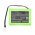 Helyettes�t� m�r�m�szer akku IND221 GP380AFH6YMXZ 3600mAh 25.92Wh