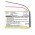 Helyettes�t� m�dialej�tsz� akku Philips GoGear SA6037 978733201021 800mAh 2.96Wh 3.7V