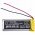 Helyettes�t� vezet�k n�lk�li akku headset Ti100 AHB102050PJT 900mAh 3.33Wh