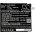 Helyettes�t� t�blag�p akku Sprint Slate 80 NKS 4400mAh 16.72Wh