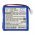 Helyettes�t� orvosi eszk�z akku Schiller Cardiovit MS-2007 4.350044 4200mAh 31.08Wh 7.4V