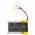 Helyettes�t� vezet�k n�lk�li akku Skullcandy Hesh 3 FT822132P 400mAh 1.48Wh 3.7V
