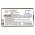 Helyettes�t� vezet�k n�lk�li akku Simolio SM-823 / SM-001BAT 300mAh 1.11Wh 3.7V
