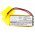 Helyettes�t� vezet�k n�lk�li akku Sony NWZ-W202 LP401225 80mAh/0.3Wh 3.7V