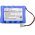 Helyettes�t� orvosi eszk�z akku TOP-5300 BP-53 2000mAh 24Wh