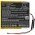 Helyettes�t� m�dialej�tsz� akku AK70 SR605056 2600mAh 9.88Wh