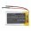 Helyettes�t� vezet�k n�lk�li akku Encore S6 AHB502540 550mAh 2.04Wh