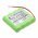 Helyettes�t� orvosi eszk�z akku T-One 2016 220AAH4BMXZ 2000mAh 9,6Wh