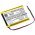 Helyettes�t� vezet�k n�lk�li akku ad� PB24ND-TX GPB 783448 1800mAh 6.66Wh Li-ion