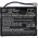 Helyettes�t� hotspot akku Z6200MEX Li3702T42P3h292833 170mAh/0.63Wh Li-ion